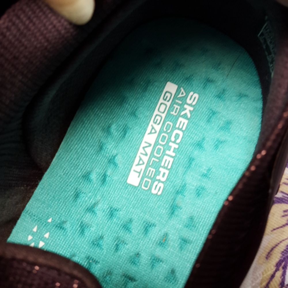 ❤️👟NWOT Women's Skechers purple shoes size 10.5❤️👟 - Picture 10 of 12